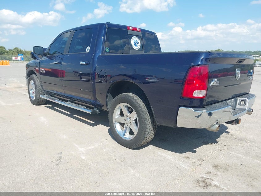 Vin: 1c6rr7lt8ds704539, lot: 46585501, ram 1500 big horn 20133