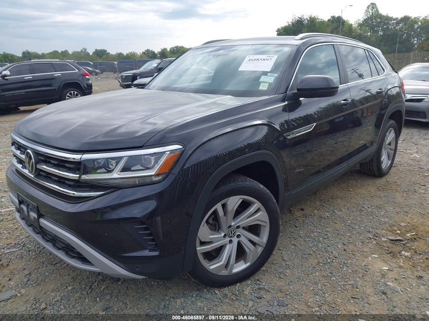 Vin: 1v2me2ca7lc226900, lot: 46585504, volkswagen atlas cross sport 3.6l v6 sel 20202