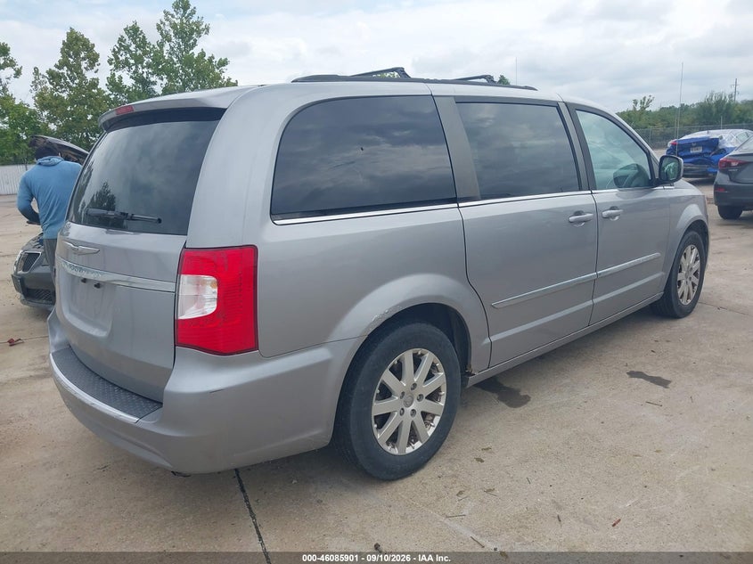 Vin: 2c4rc1bg2dr734620, lot: 46585508, chrysler town & country touring 20133