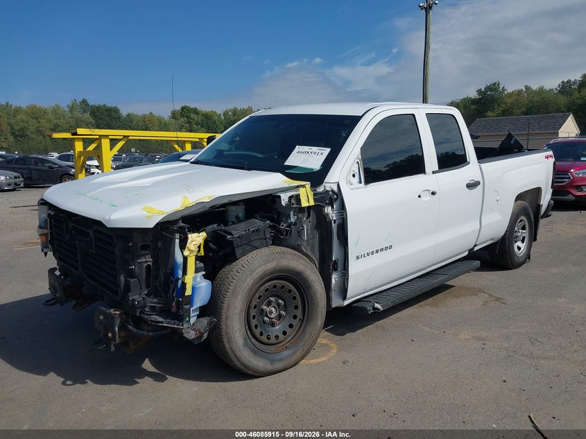 Vin: 1gcvknec4jz203406, lot: 46585522, chevrolet silverado 1500 wt 20182