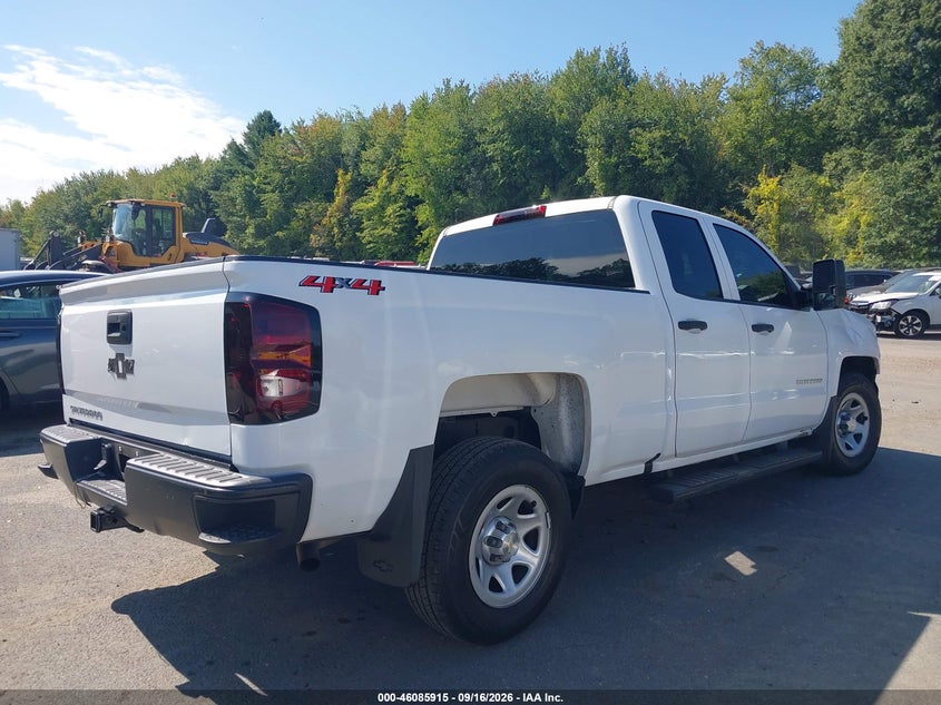 Vin: 1gcvknec4jz203406, lot: 46585522, chevrolet silverado 1500 wt 20184