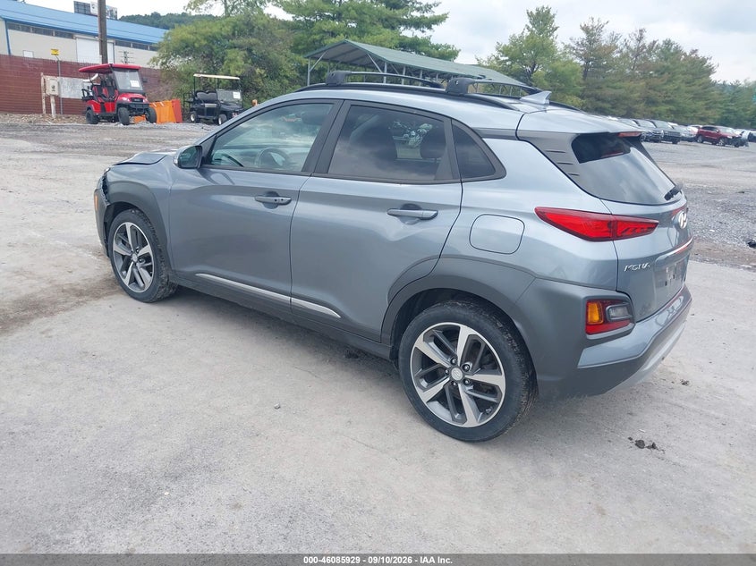Vin: km8k3ca58lu466831, lot: 46585536, hyundai kona limited 20203