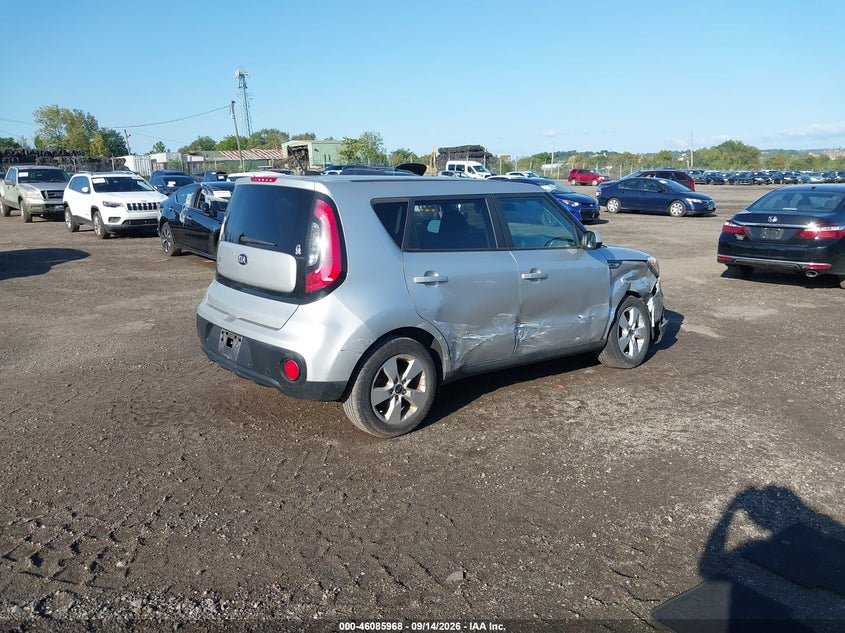Vin: kndjn2a28j7613686, lot: 46585575, kia soul 20184