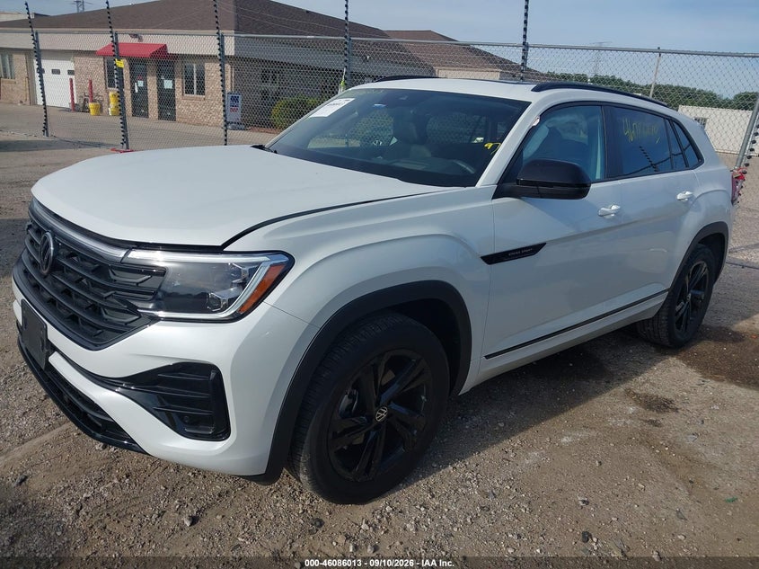 Vin: 1v2ac2ca3tc227003, lot: 46585620, volkswagen atlas cross sport sel r-line black 20262