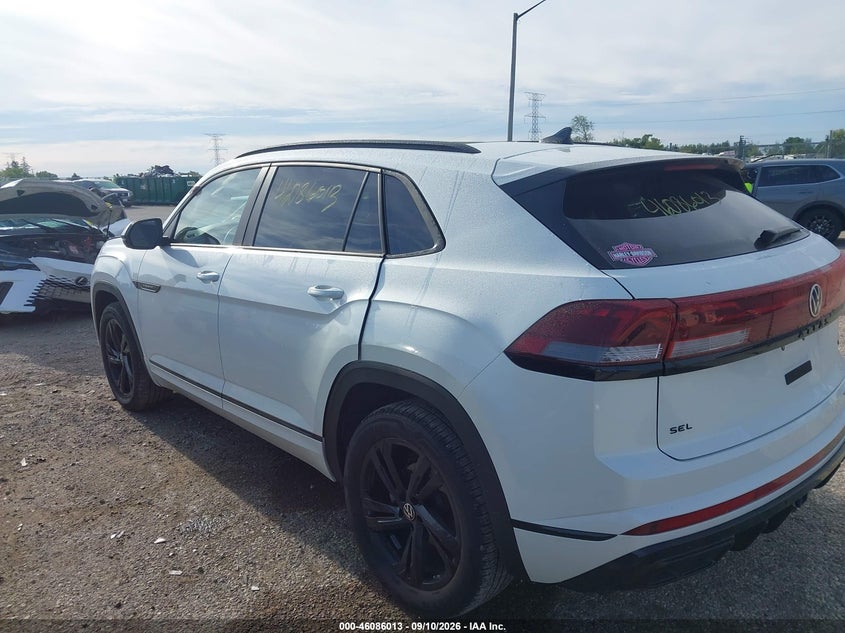 Vin: 1v2ac2ca3tc227003, lot: 46585620, volkswagen atlas cross sport sel r-line black 20263