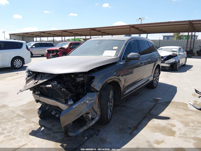 Vin: wa1laaf77kd000894, lot: 46585622, audi q7 55 premium/55 se premium 20192