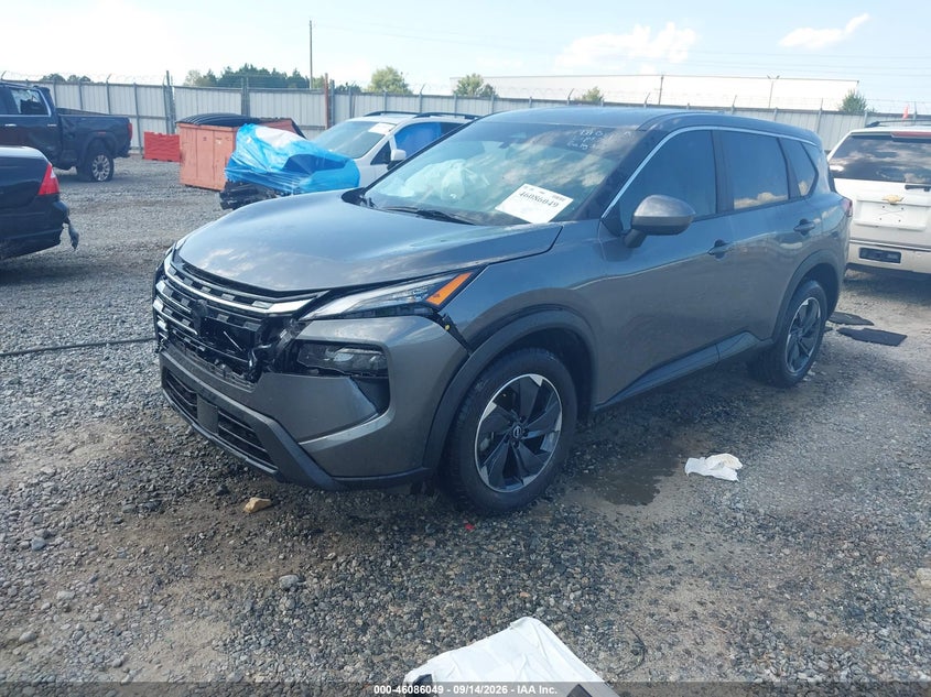 Vin: 5n1bt3bb2rc702151, lot: 46585656, nissan rogue sv intelligent awd 20242