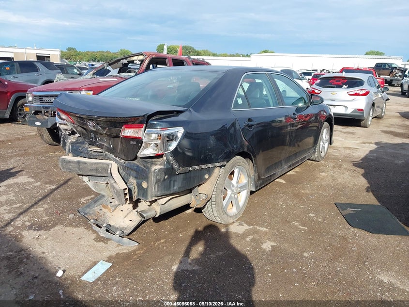 Vin: 4t1bf1fk6cu506883, lot: 46585675, toyota camry se 20124