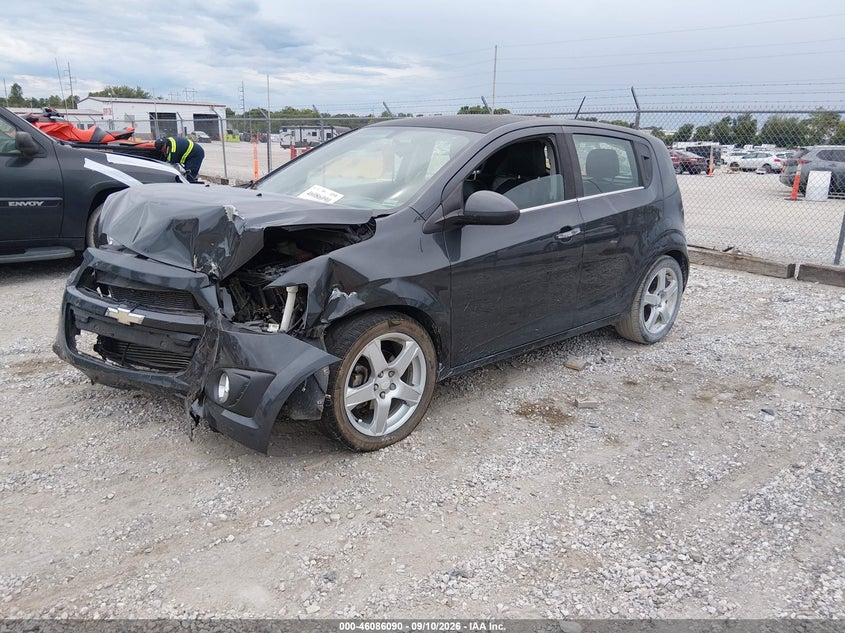 Vin: 1g1je6sb6g4160824, lot: 46585697, chevrolet sonic ltz auto 20162