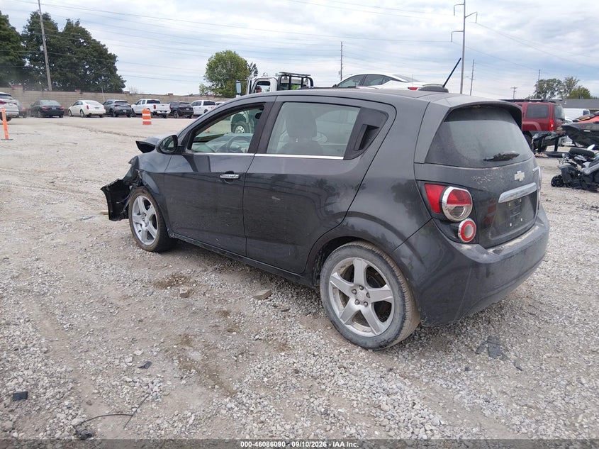 Vin: 1g1je6sb6g4160824, lot: 46585697, chevrolet sonic ltz auto 20163