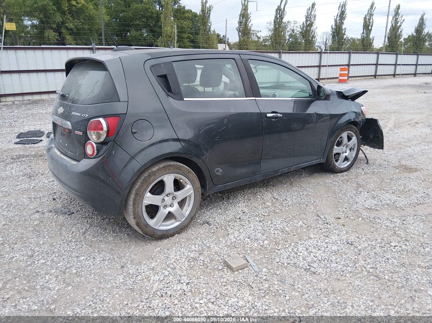 Vin: 1g1je6sb6g4160824, lot: 46585697, chevrolet sonic ltz auto 20164