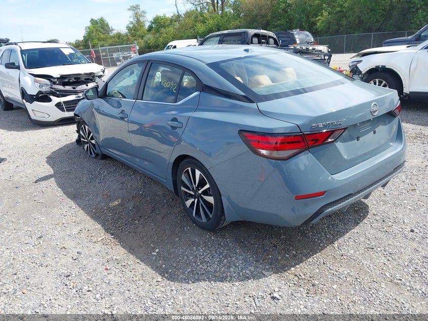 Vin: 3n1ab8cv8ry273570, lot: 46585699, nissan sentra sv xtronic cvt 20243