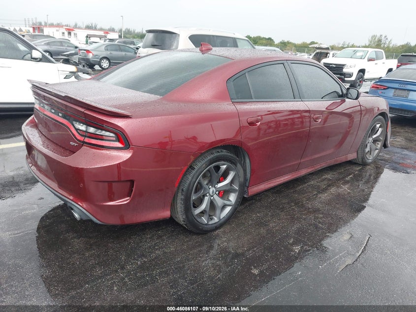 Vin: 2c3cdxhg0kh622306, lot: 46585714, dodge charger gt rwd 20194