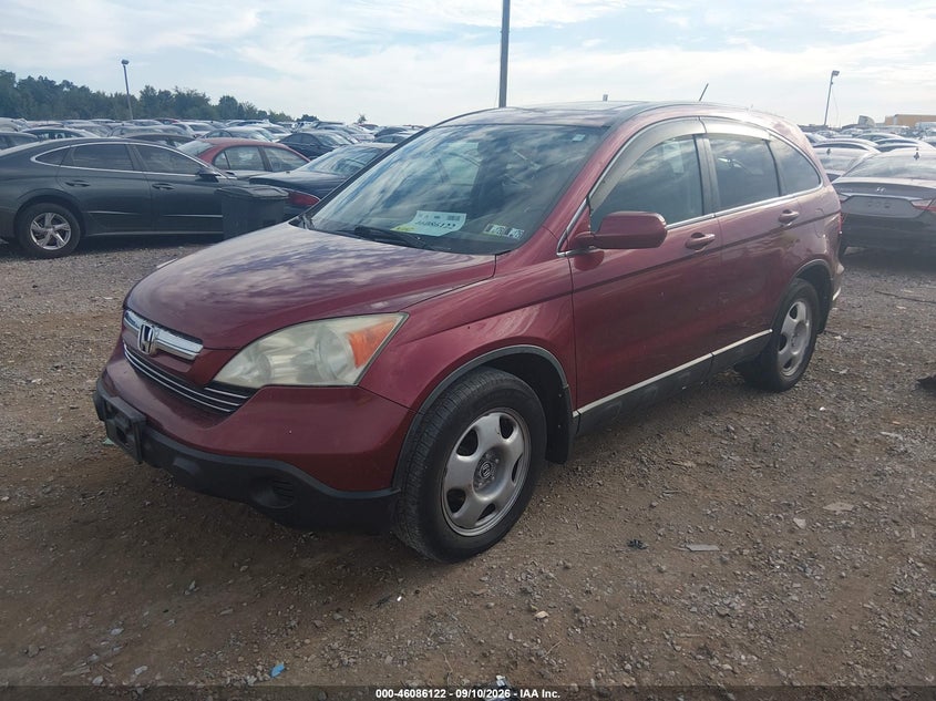 2008 Honda CR-V, Удар сзади, IAAI, VIN 5J6RE48708L033554 — фото 2