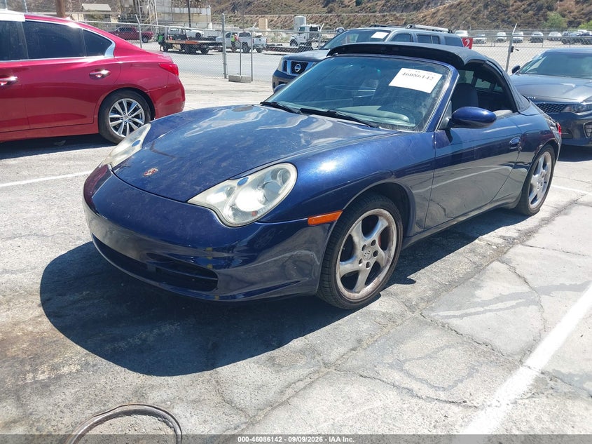 PORSCHE 911 CARRERA 2002 VIN WP0CA29952S655303