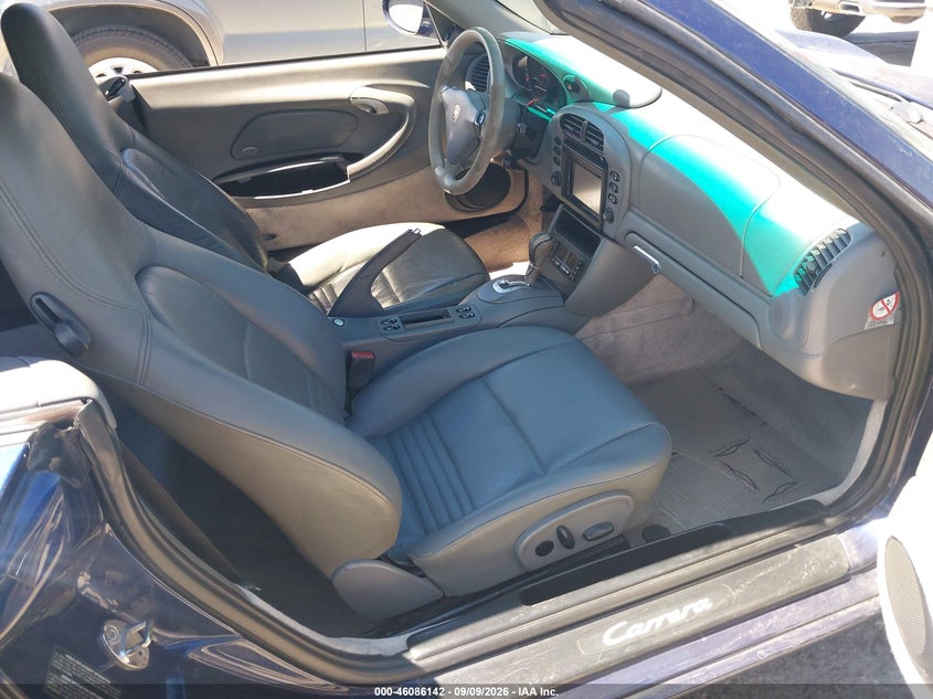 PORSCHE 911 CARRERA 2002 VIN WP0CA29952S655303