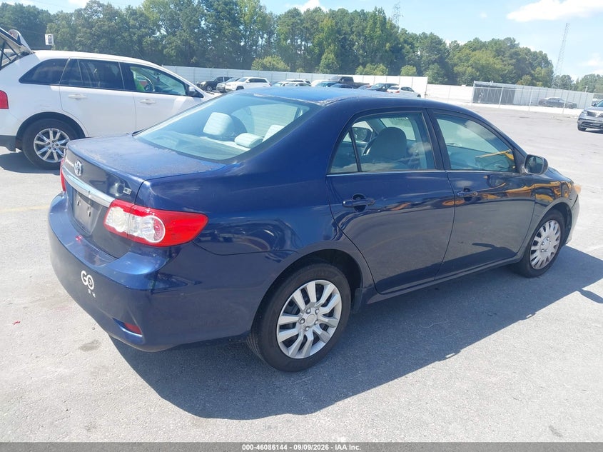 2013 TOYOTA COROLLA auction photo 4