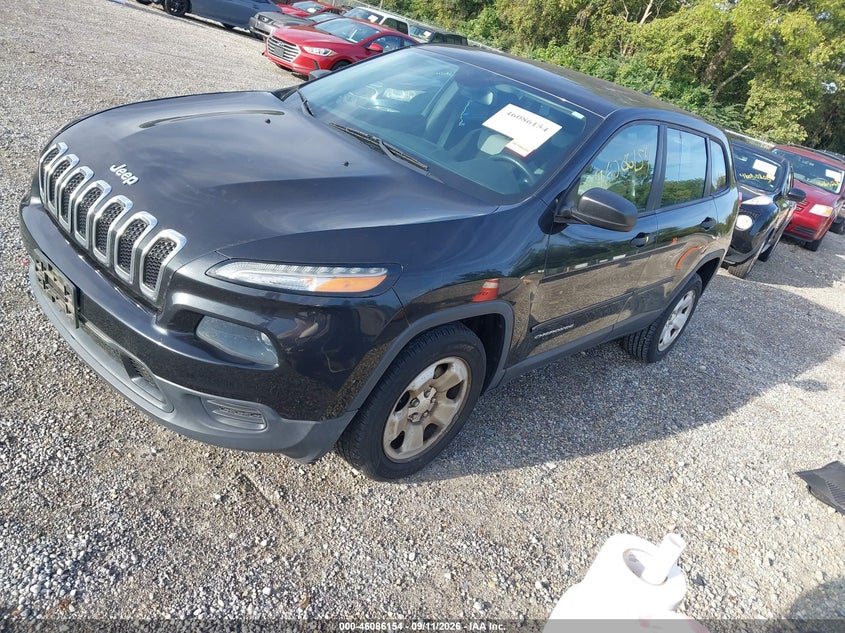 Vin: 1c4pjlab3ew104774, lot: 46585761, jeep cherokee sport 20142