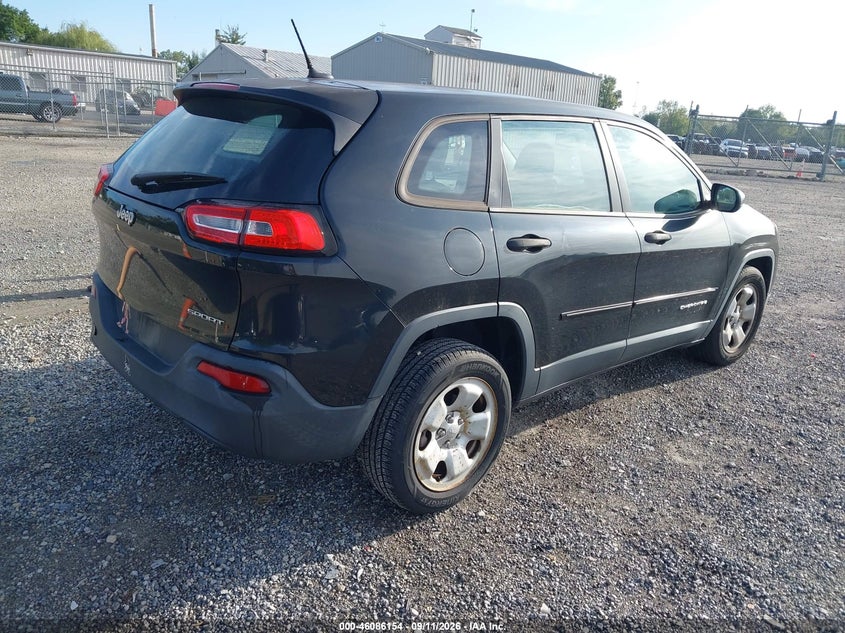 Vin: 1c4pjlab3ew104774, lot: 46585761, jeep cherokee sport 20144