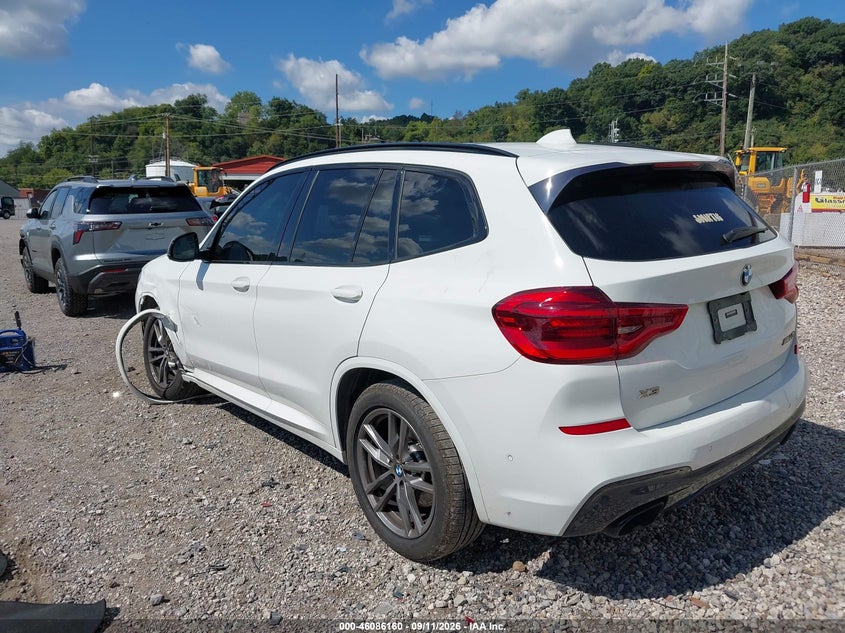 Vin: 5uxty9c09l9d58292, lot: 46585767, bmw x3 m40i 20203