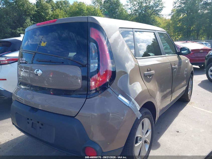 Vin: kndjn2a2xe7041719, lot: 46585777, kia soul 20144
