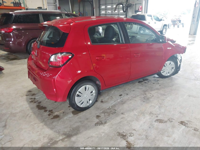 Vin: ml32auhj9rh037737, lot: 46585778, mitsubishi mirage es 20244