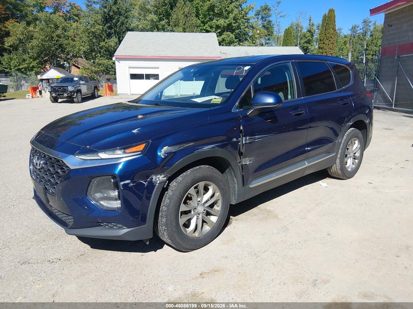2019 Hyundai Santa Fe, Левый бок, IAAI, VIN 5NMS23AD1KH106949 — фото 2