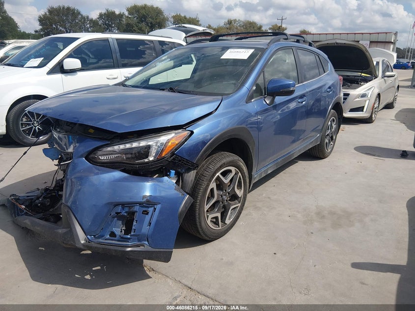 Vin: jf2gtanc5k8311766, lot: 46585822, subaru crosstrek 2.0i limited 20192
