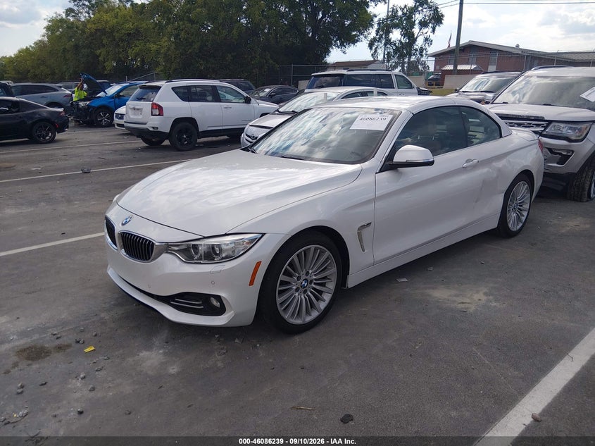 Vin: wba3v7c55ep771161, lot: 46585846, bmw 428i 20142