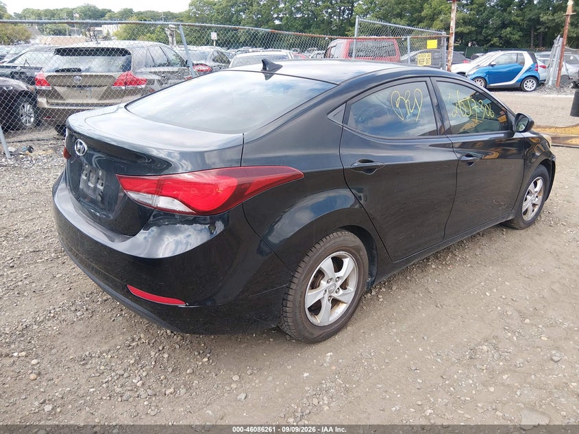 HYUNDAI ELANTRA 2014 VIN KMHDH4AE8EU122919