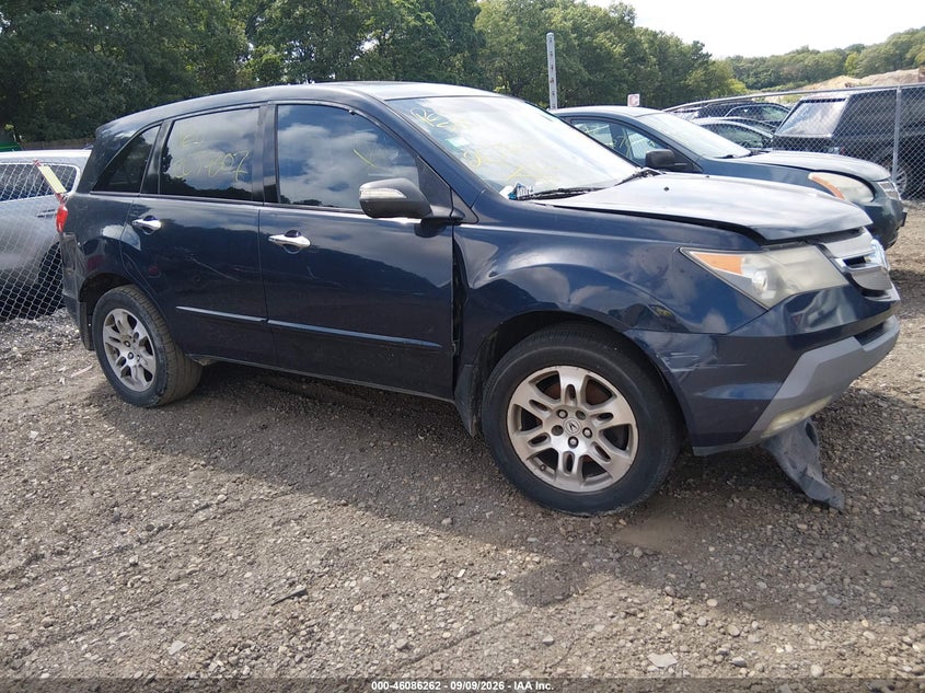 ACURA MDX 2009 VIN 2HNYD28259H517788