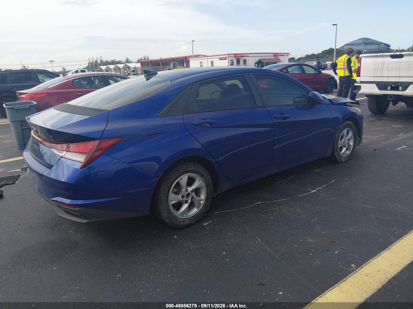 Vin: 5npll4ag1mh016952, lot: 46585886, hyundai elantra se 20214