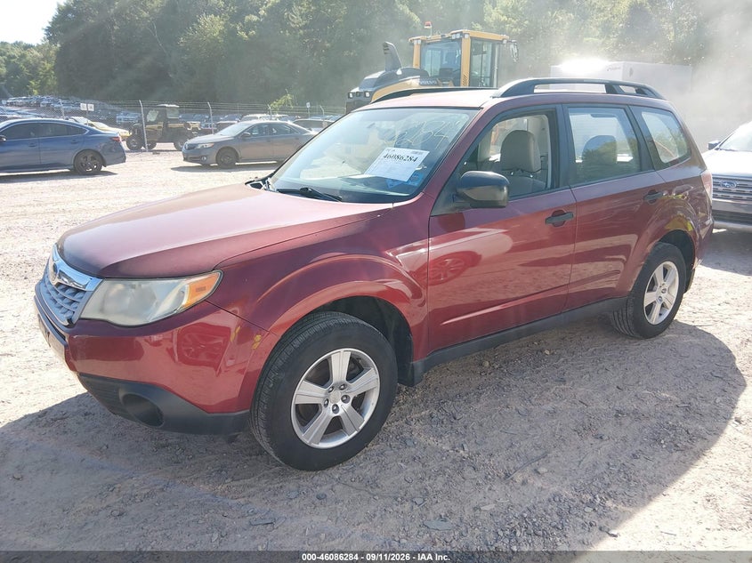 2012 SUBARU FORESTER auction photo 2
