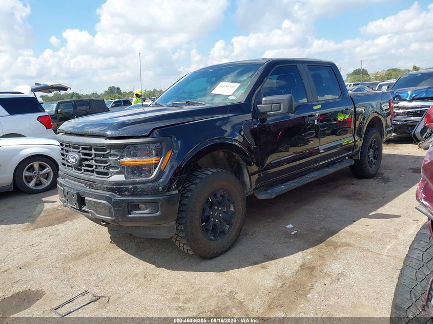 Vin: 1ftew2lp8rfa11394, lot: 46585912, ford f-150 stx 20242
