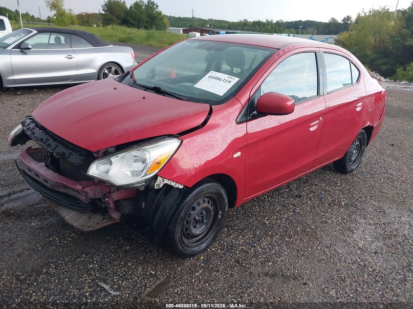 Vin: ml32f3fj2hh003068, lot: 46585926, mitsubishi mirage g4 es 20172