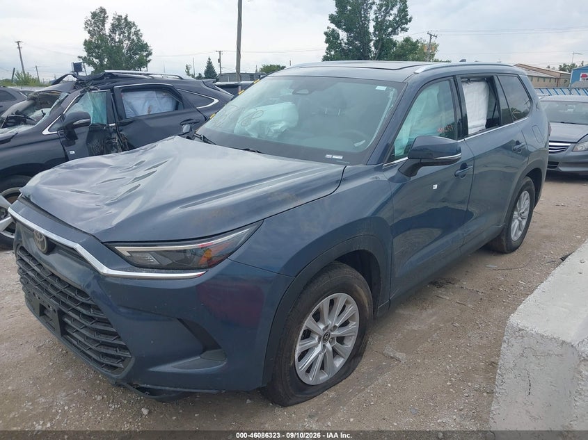 Vin: 5tdaaab58rs039977, lot: 46585930, toyota grand highlander xle 20242