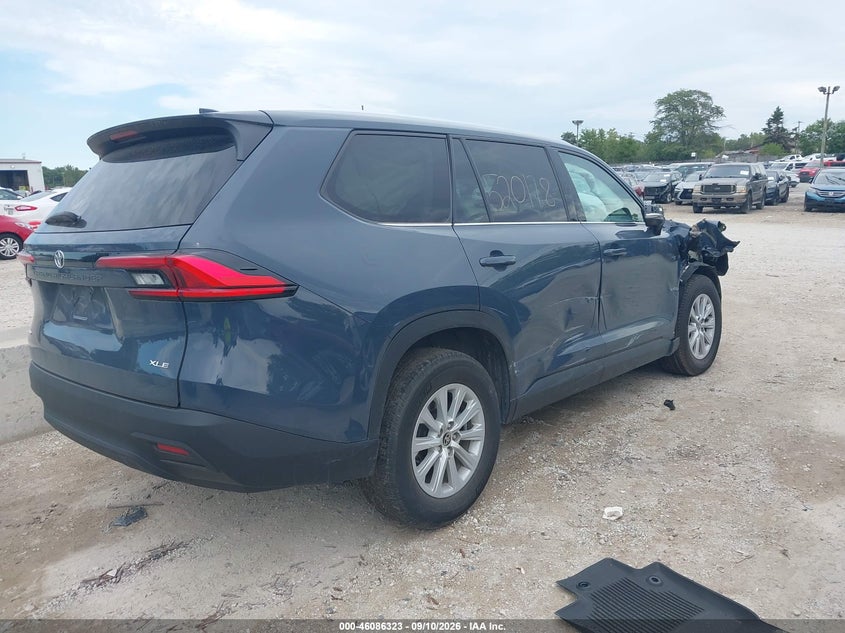 Vin: 5tdaaab58rs039977, lot: 46585930, toyota grand highlander xle 20244