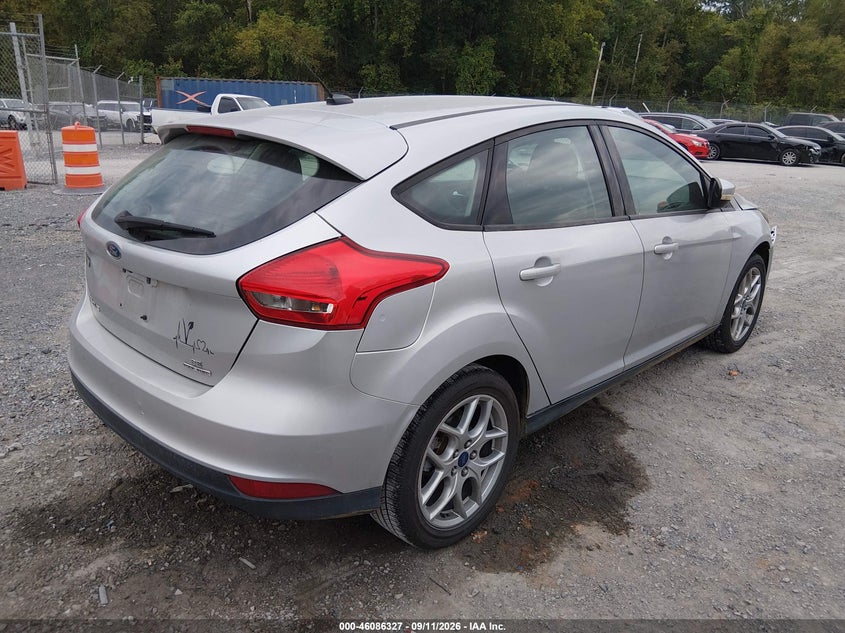 Vin: 1fadp3k2xfl319755, lot: 46585934, ford focus se 20154