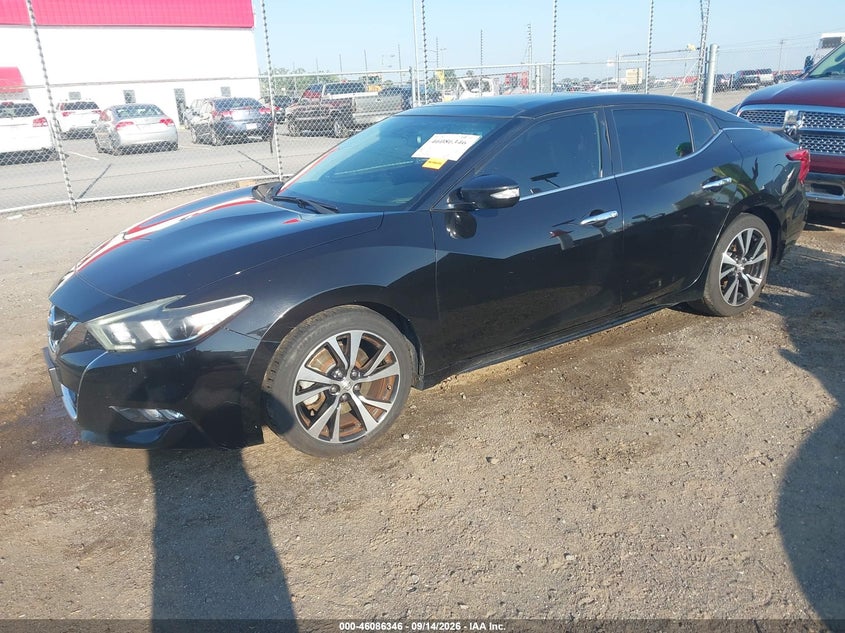 Vin: 1n4aa6ap6jc393119, lot: 46585954, nissan maxima 3.5 sl 20182