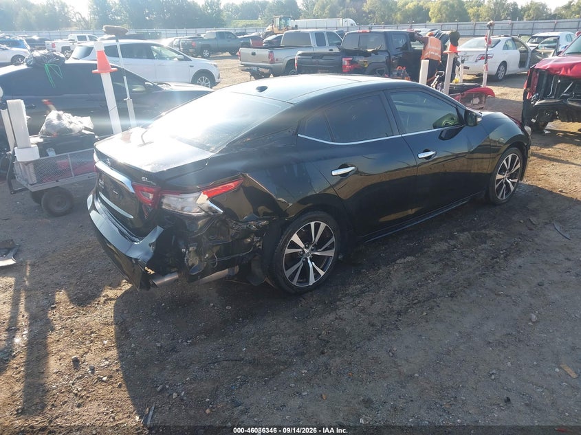 Vin: 1n4aa6ap6jc393119, lot: 46585954, nissan maxima 3.5 sl 20184