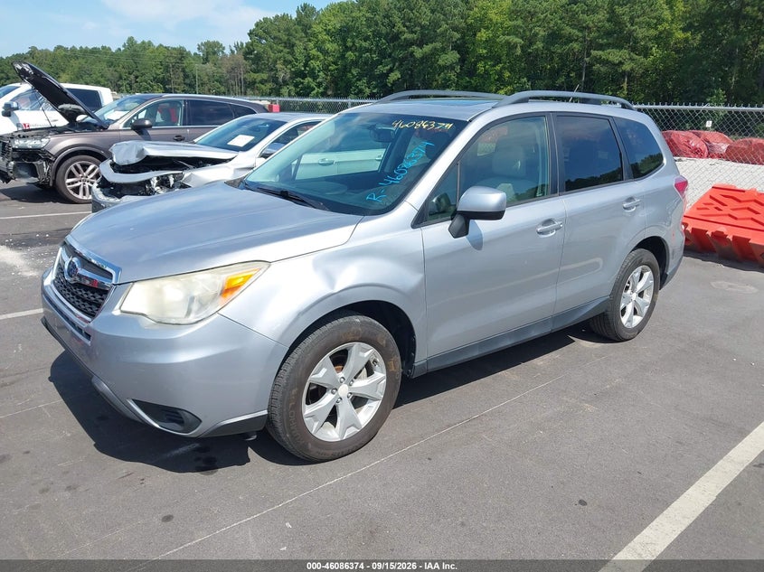 Vin: jf2sjaecxeh553425, lot: 46585981, subaru forester 2.5i premium 20142