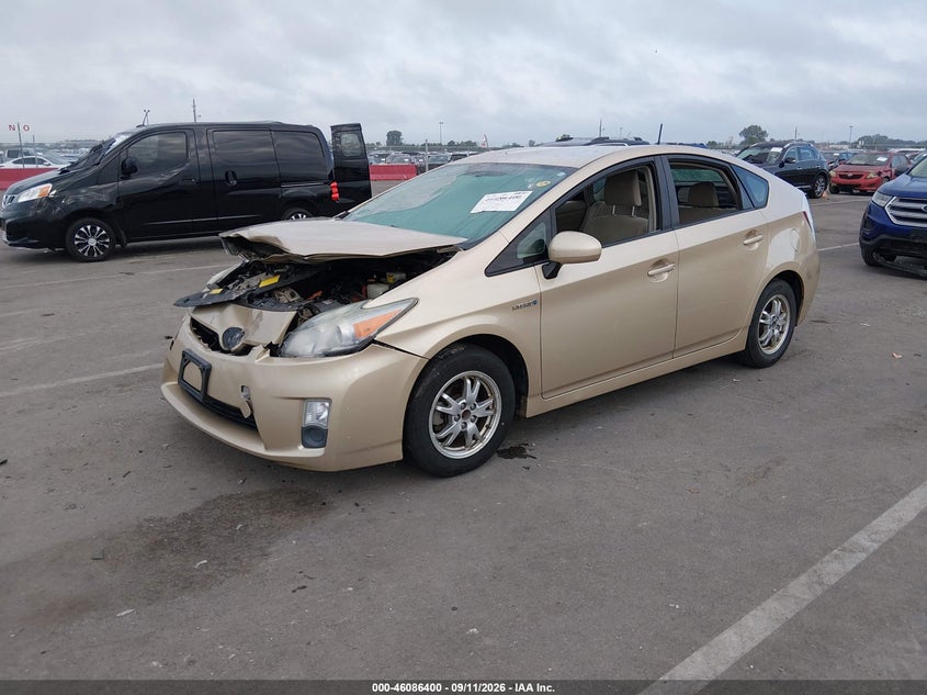 Vin: jtdkn3du7a1001750, lot: 46586005, toyota prius iii 20102