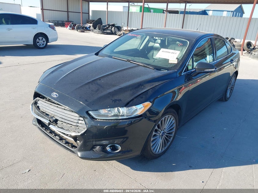 2013 Ford Fusion, Удар спереди, IAAI, VIN 3FA6P0K98DR361733 — фото 2