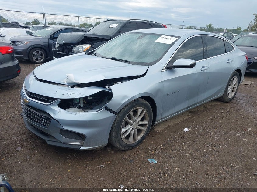 Vin: 1g1ze5st7hf163176, lot: 46586033, chevrolet malibu 1lt 20172
