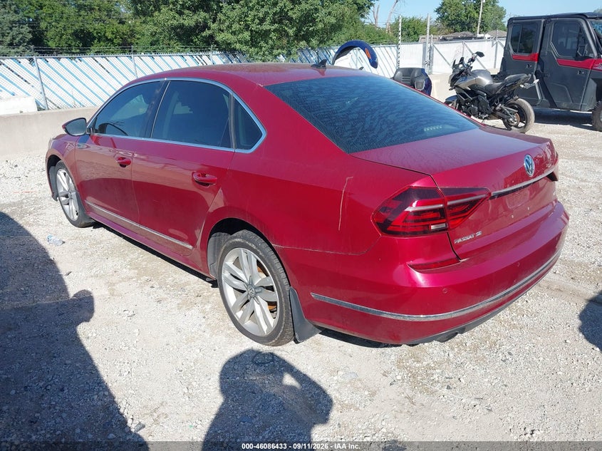 Vin: 1vwgt7a32hc002430, lot: 46586040, volkswagen passat 1.8t se 20173