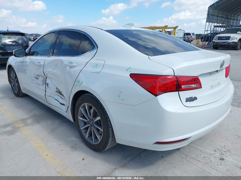 Vin: 19uub1f5xla000964, lot: 46586043, acura tlx tech package 20203