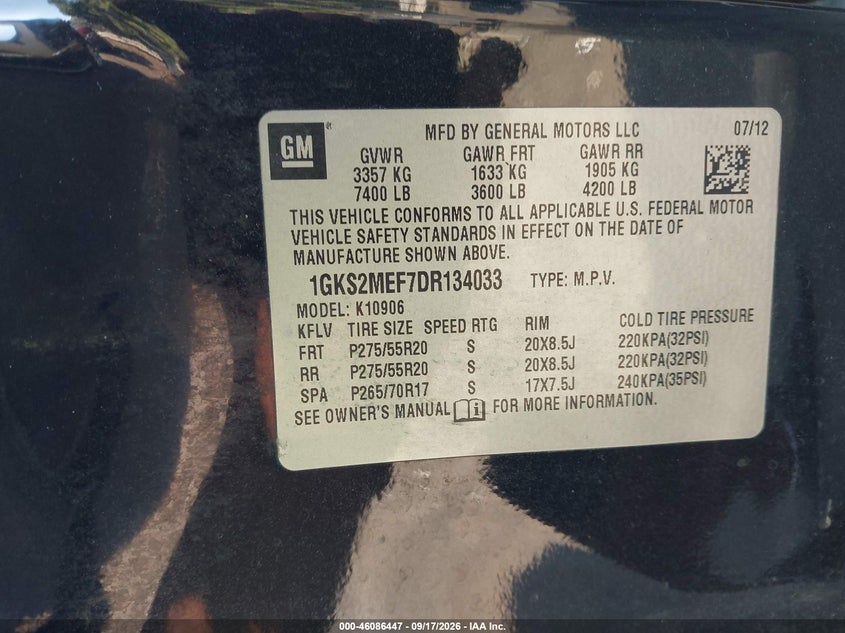 GMC YUKON XL 1500