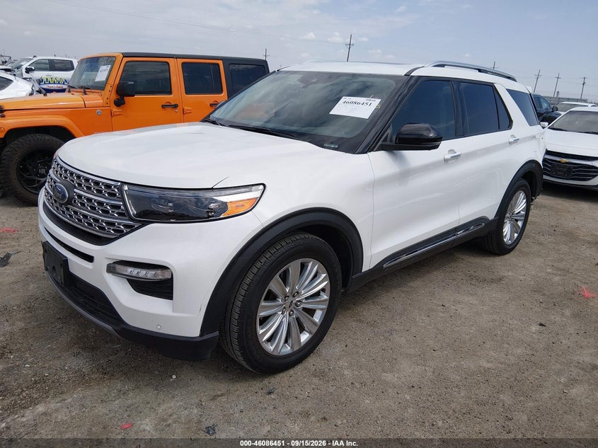 Vin: 1fmsk7fh5lga52806, lot: 46586058, ford explorer limited 20202