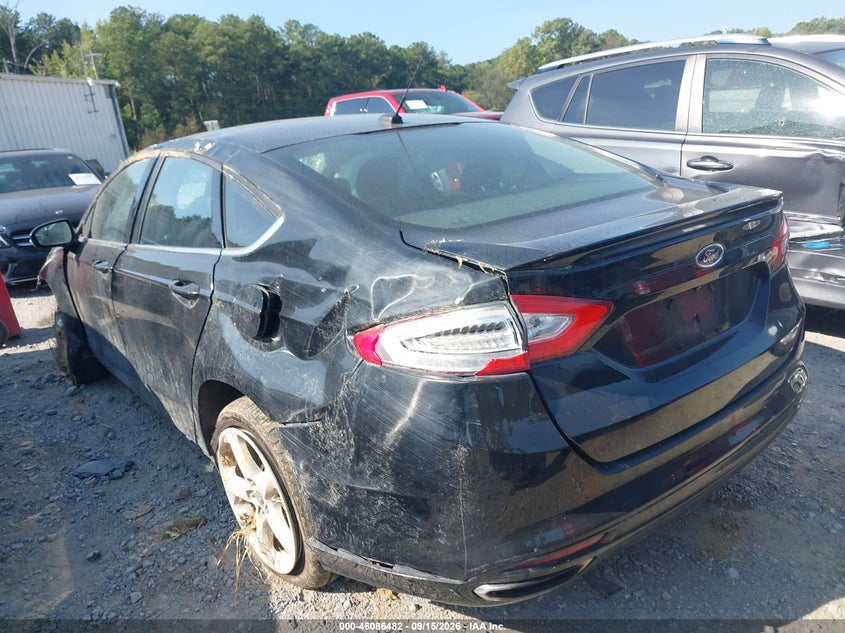 Vin: 3fa6p0t97gr264560, lot: 46586089, ford fusion se 20163