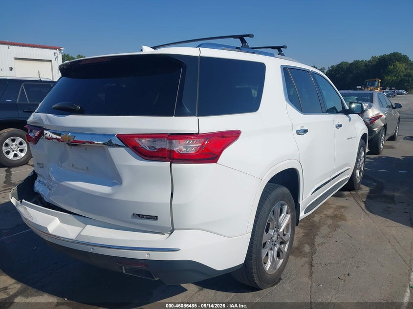 Vin: 1gnevjkw0jj211619, lot: 46586092, chevrolet traverse premier 20184